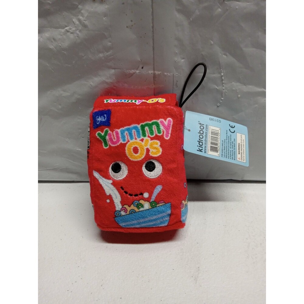 Kidrobot Yummy World Breakfast in Bed Ollie and Yummy O's Cereal Small Plush new